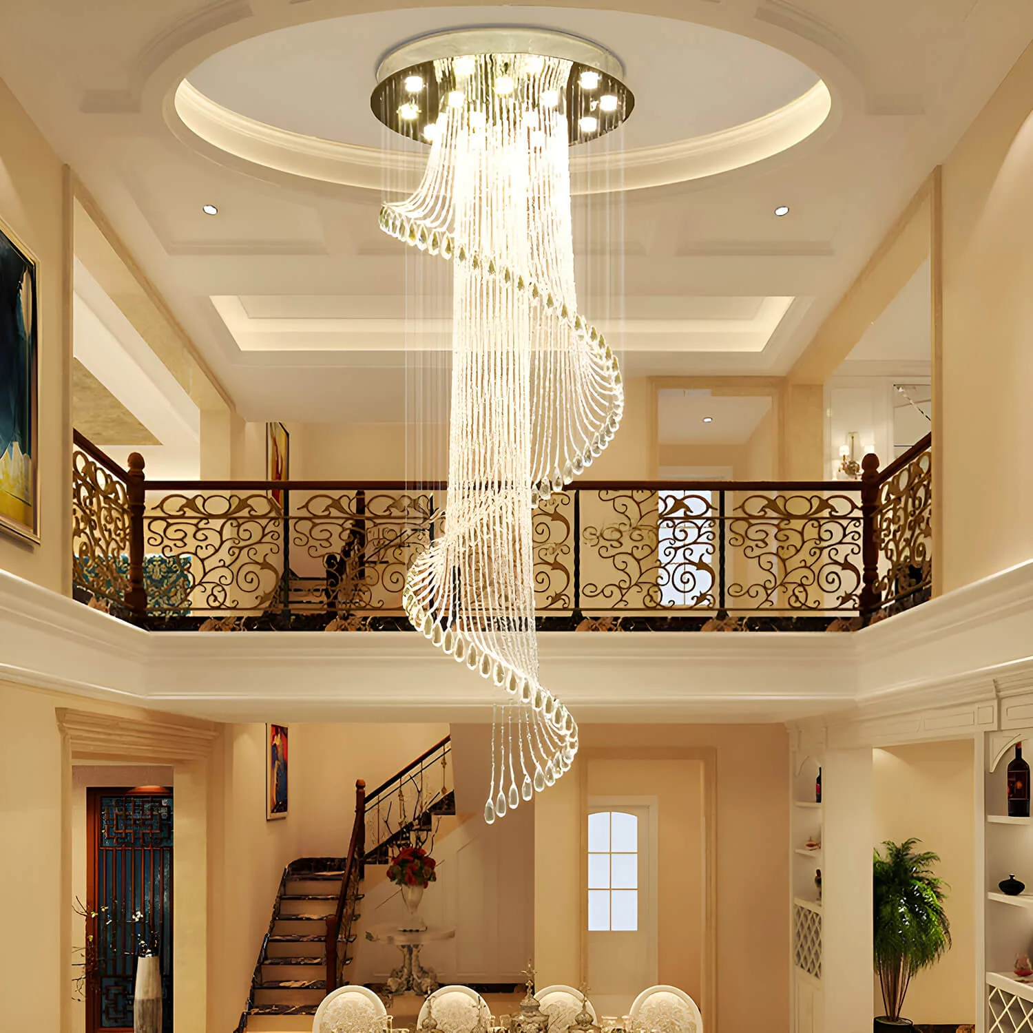 Professional chandelier installation service